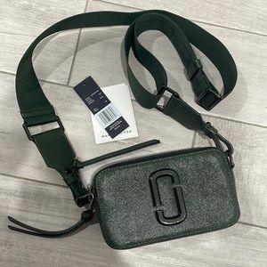 NWT! Marc Jacobs snapshot in olive green
